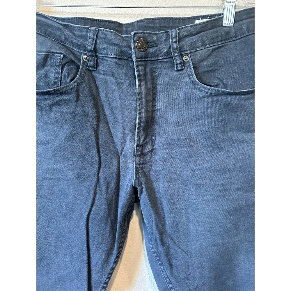 Buffalo David Bitton Jeans‎ Men's 34x30 Sam-X Slim Straight Stretch Denim Blue
